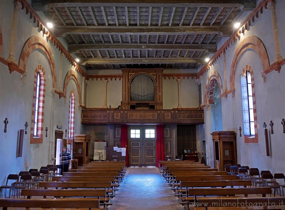 Milan (Italy) - Interior of the Abbey of San Lorenzo in Monluè